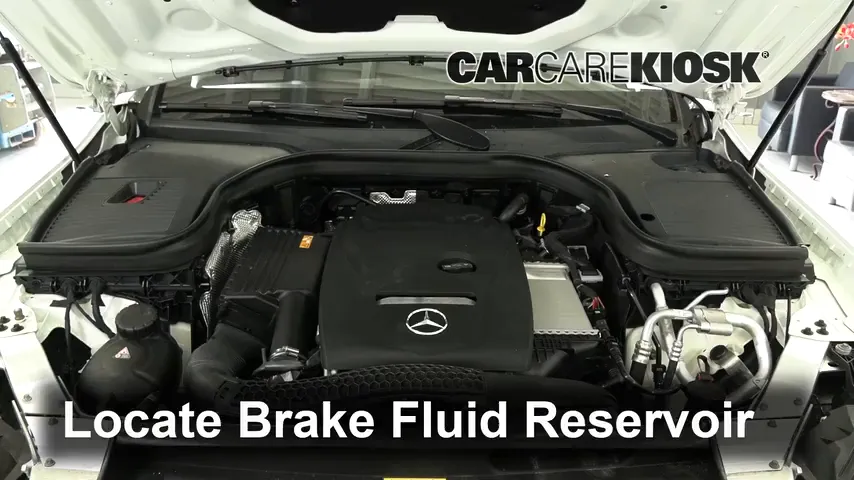 2018 Mercedes-Benz GLC300 4Matic 2.0L 4 Cyl. Turbo Brake Fluid Add Fluid